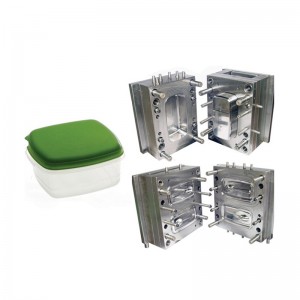 Molde de caja de almuerzo de plástico de alta calidad